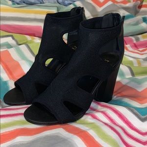 Open Toe Cutout Heels